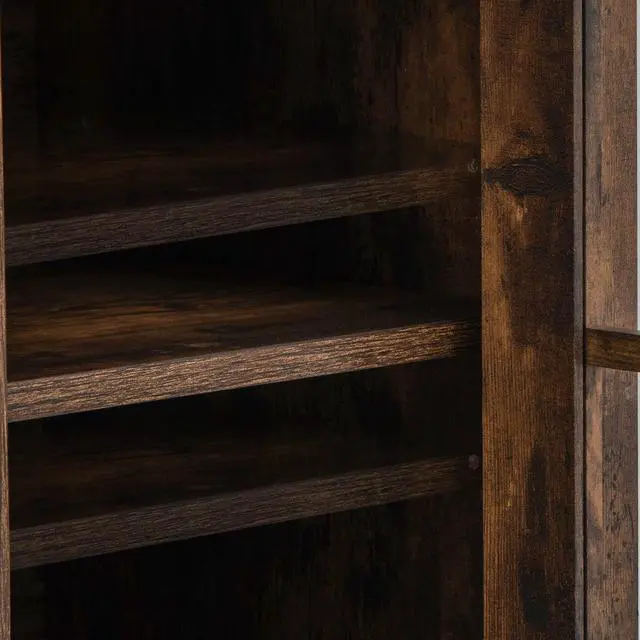 Alt view image 6 of 7 - SlickBlue Fireplace TV Stand for TVs Up to 65 Inch with Side Cabinets and Remote Control