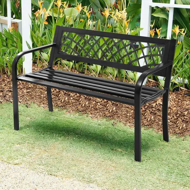 Alt view image 4 of 7 - SlickBlue Bench Deck with Steel Frame for outdoor