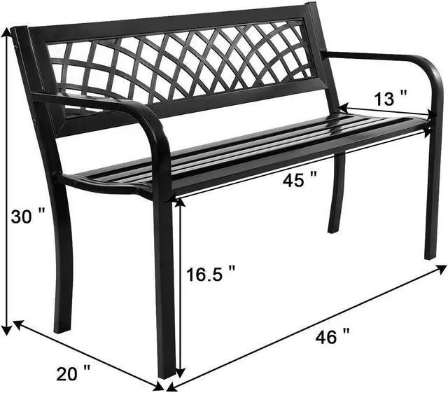 Alt view image 5 of 7 - SlickBlue Bench Deck with Steel Frame for outdoor