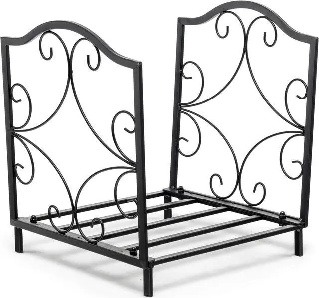 Main image of SlickBlue Heavy-Duty Steel Firewood Log Rack