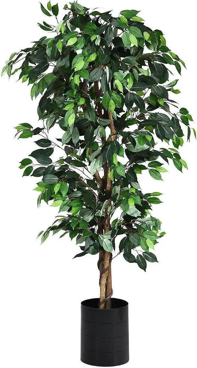 Main image of SlickBlue 6 Feet Artificial Ficus Silk Tree