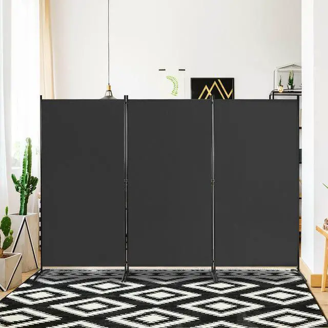 Alt view image 5 of 7 - SlickBlue 3-Panel Room Divider Folding Privacy Partition Screen for Office Room