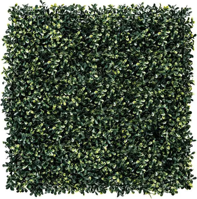Main image of SlickBlue 12 Pieces Artificial Peanut Leaf Hedges Panels