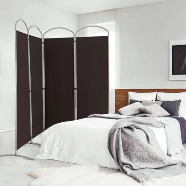 Alt view image 4 of 7 - SlickBlue 6.2Ft Folding 4-Panel Room Divider for Home Office Living Room