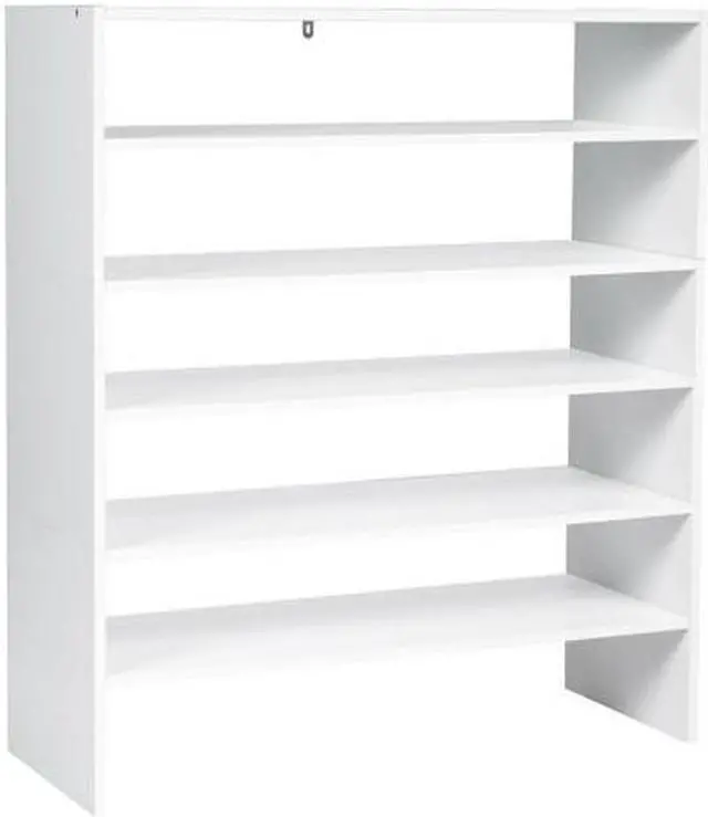 Main image of SlickBlue 3 Pieces 31-Inch Stackable Multi-Shape Shoe Rack