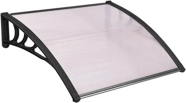 Main image of SlickBlue 40 x 40 Inch Outdoor Polycarbonate Front Door Window Awning Canopy