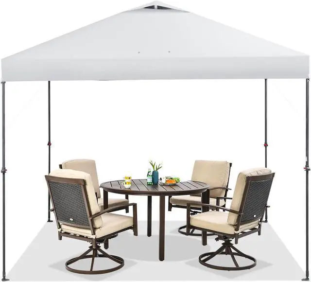 Alt view image 7 of 7 - SlickBlue 10 x 10 Feet Foldable Outdoor Instant Pop-up Canopy with Carry Bag