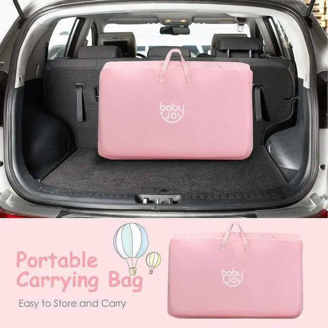 Alt view image 5 of 6 - SlickBlue Travel Portable Baby Bed Side Sleeper  Bassinet Crib with Carrying Bag