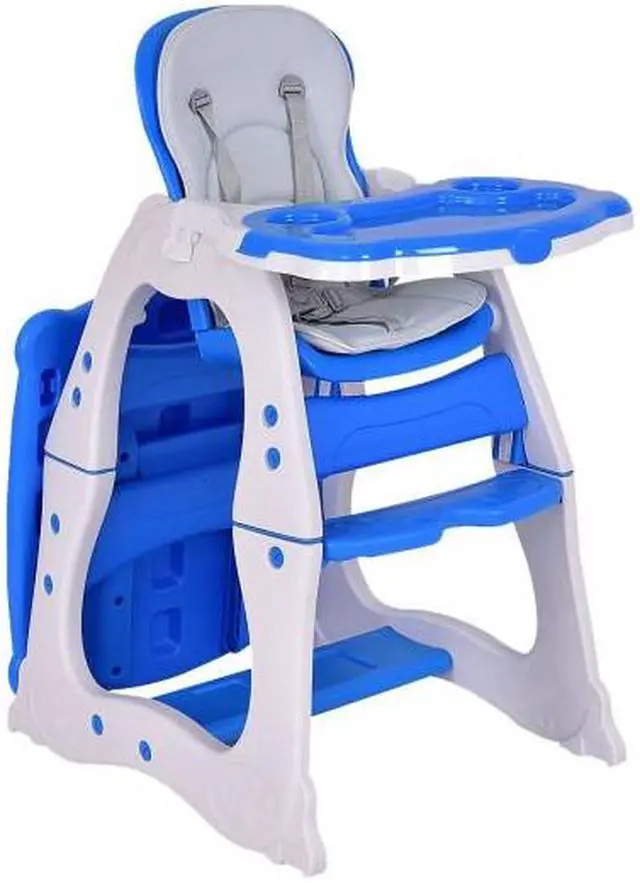 Main image of SlickBlue 3 in 1 Infant Table and Chair Set Baby High Chair