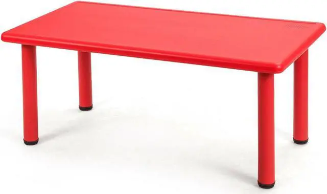Alt view image 5 of 7 - SlickBlue Kids Plastic Rectangular Learn and Play Table