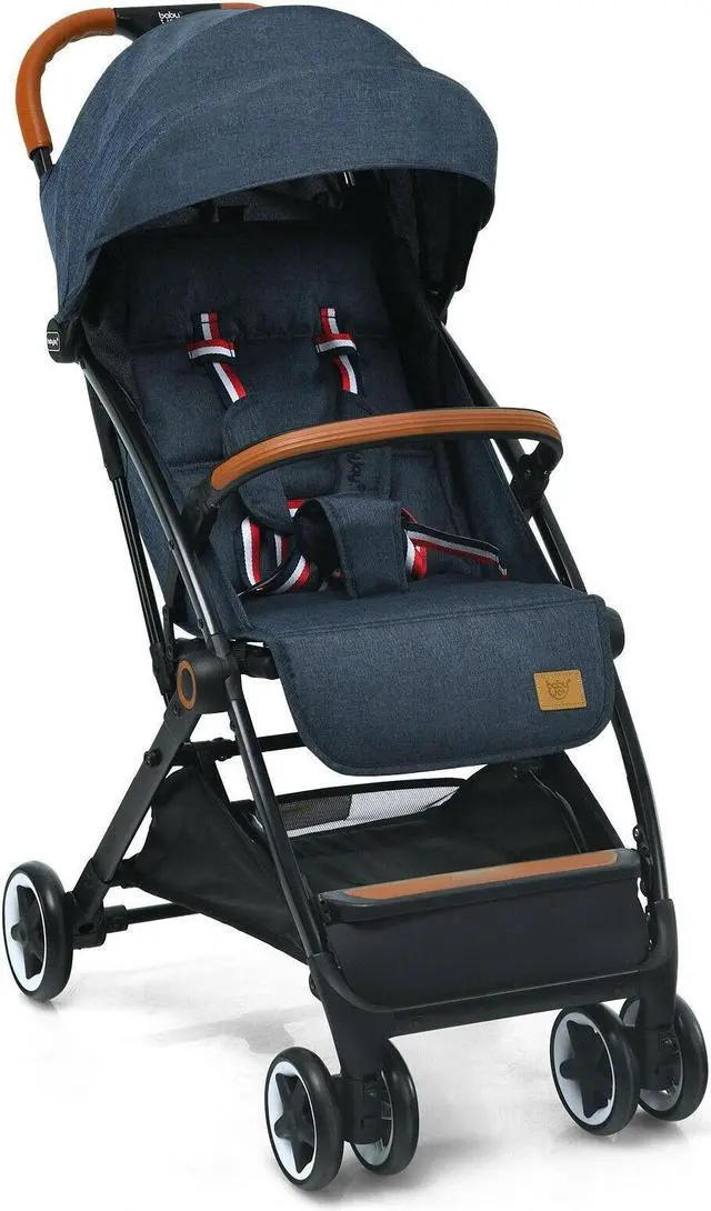 Main image of SlickBlue Lightweight Aluminium Frame Baby Stroller with Net