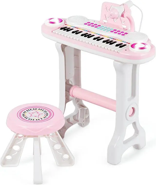 Main image of SlickBlue 37-key Kids Electronic Piano Keyboard Playset