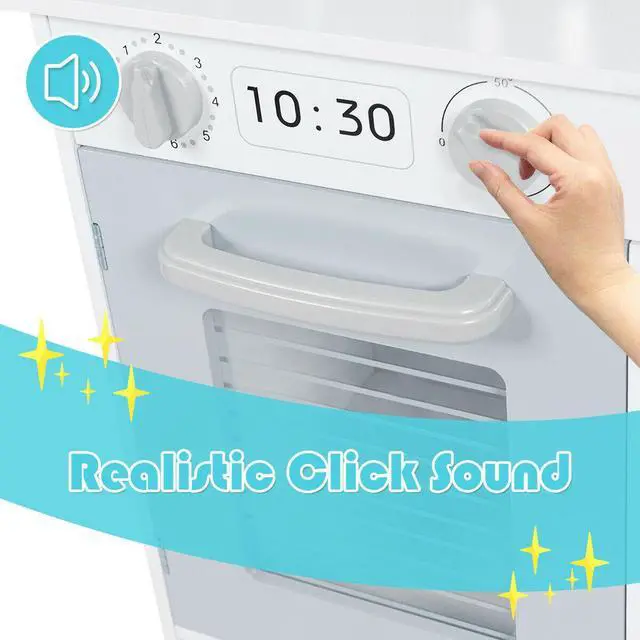 Alt view image 5 of 7 - SlickBlue Kids Kitchen Cookware Pretend Cooking Food Play Set