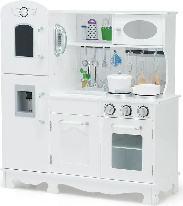 Main image of SlickBlue Kitchen Pretend Play Cookware Set Toys for Kids with Water Dispenser