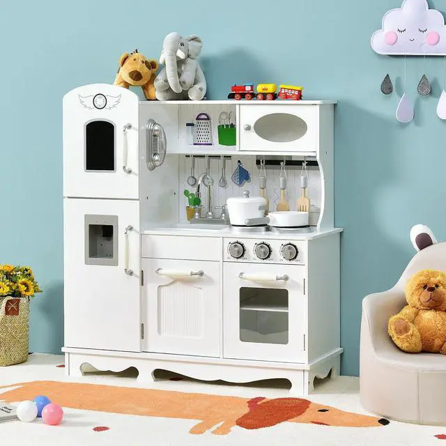 Alt view image 4 of 7 - SlickBlue Kitchen Pretend Play Cookware Set Toys for Kids with Water Dispenser