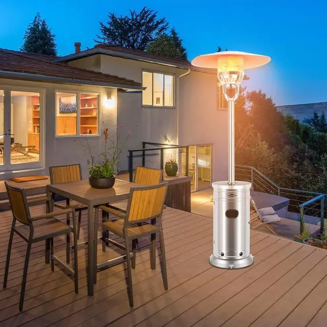 Alt view image 4 of 7 - SlickBlue 48000 BTU Patio Heater with Simple Ignition System