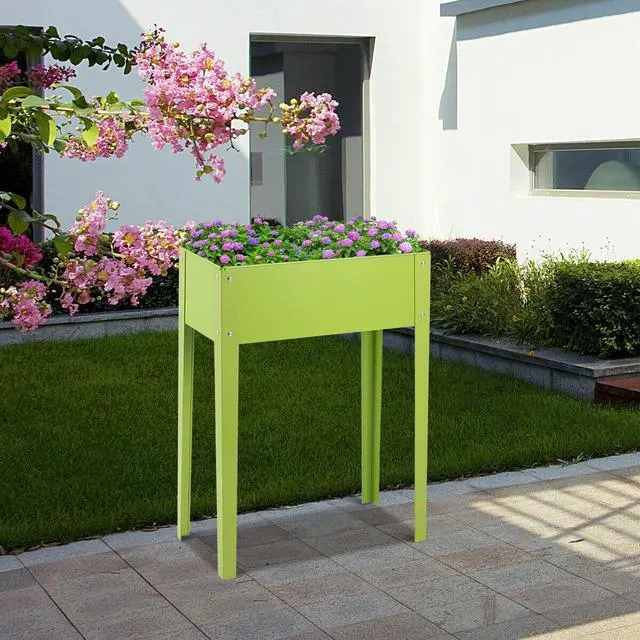 Alt view image 3 of 7 - SlickBlue  Outdoor Elevated Garden Plant Flower Bed