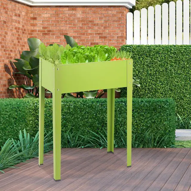 Alt view image 6 of 7 - SlickBlue  Outdoor Elevated Garden Plant Flower Bed