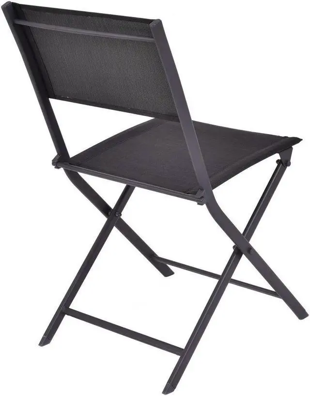 Alt view image 3 of 7 - SlickBlue Set of 4 Outdoor Patio Folding Chairs