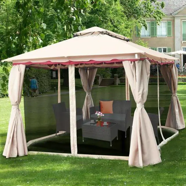 Alt view image 3 of 3 - SlickBlue Heavy Duty Party Wedding Car Canopy Tent