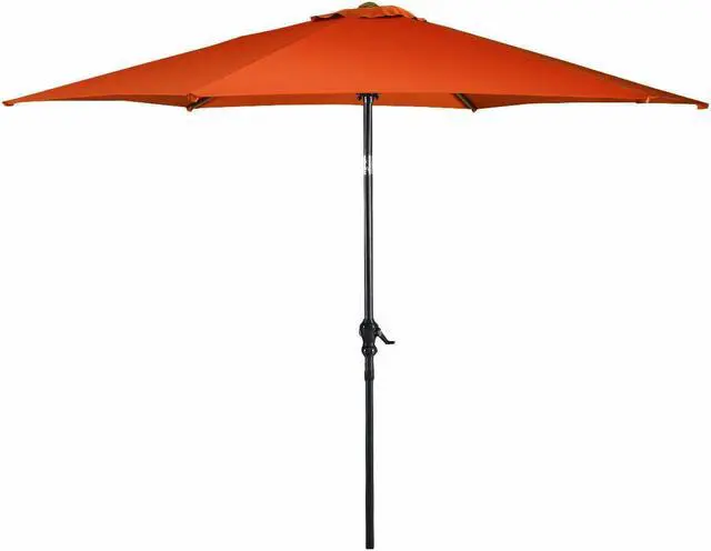 Alt view image 2 of 7 - SlickBlue 9 ft Patio Outdoor Umbrella with Crank