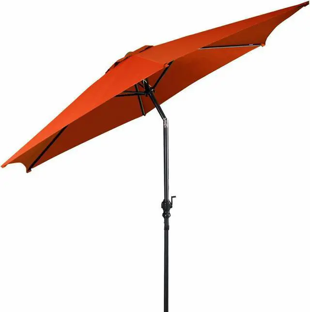 Alt view image 7 of 7 - SlickBlue 9 ft Patio Outdoor Umbrella with Crank