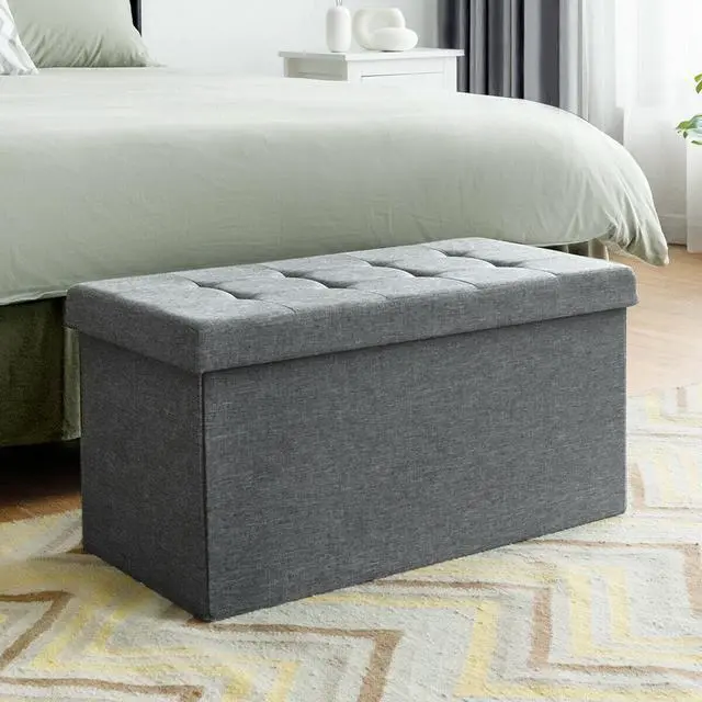 Alt view image 2 of 7 - SlickBlue 31.5 Inch Fabric Foldable Storage with Removable Storage Bin