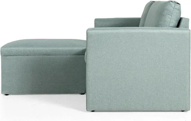 Alt view image 2 of 7 - SlickBlue Convertible L-Shaped Sectional Sofa Couch with Reversible Chaise
