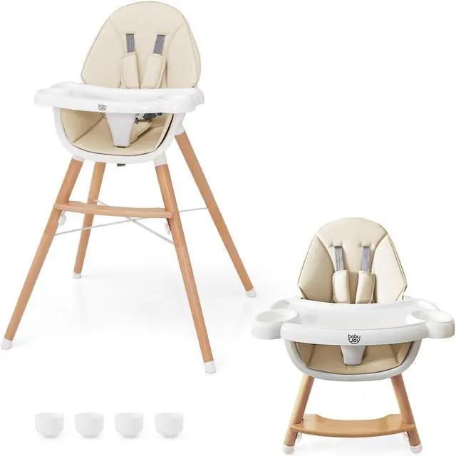 Alt view image 4 of 7 - SlickBlue Baby High Chair with Dishwasher Safe Tray