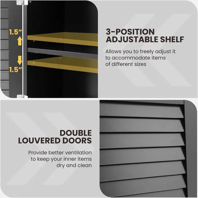 Alt view image 5 of 7 - SlickBlue 2-Doors Bathroom Wall-Mounted Medicine Cabinet with Towel Bar-Black
