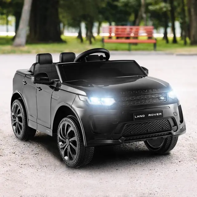 Alt view image 2 of 7 - SlickBlue 12V Kids Ride On Car with Remote Control Lockable Doors Slow Start System and LED Lights