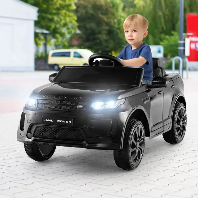 Alt view image 3 of 7 - SlickBlue 12V Kids Ride On Car with Remote Control Lockable Doors Slow Start System and LED Lights