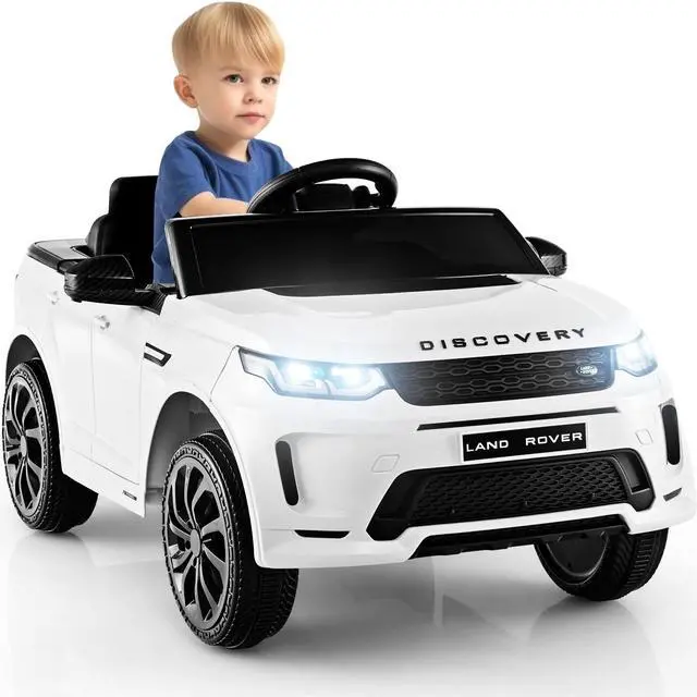 Alt view image 4 of 7 - SlickBlue 12V Kids Ride On Car with Remote Control Lockable Doors Slow Start System and LED Lights
