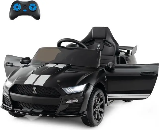 Main image of SlickBlue 12V Licensed Ford Mustang Shelby GT500 Kids Ride on Car with Remote Control for Kids Aged 3-8