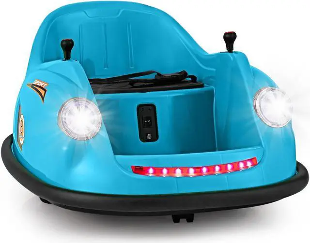 Alt view image 3 of 7 - SlickBlue 12V Electric Kids Ride on Bumper Car Battery Powered Bumping Car with Remote Control