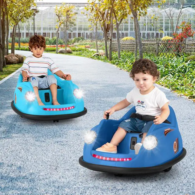 Alt view image 2 of 7 - SlickBlue 12V Electric Kids Ride on Bumper Car Battery Powered Bumping Car with Remote Control