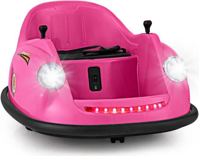 Alt view image 3 of 7 - SlickBlue 12V Electric Kids Ride on Bumper Car Battery Powered Bumping Car with Remote Control