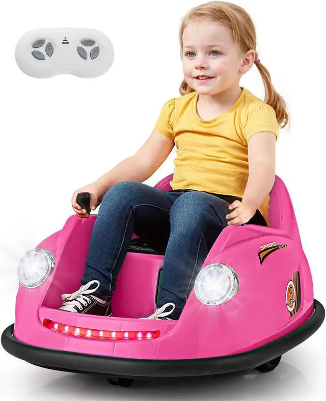 Main image of SlickBlue 12V Electric Kids Ride on Bumper Car Battery Powered Bumping Car with Remote Control
