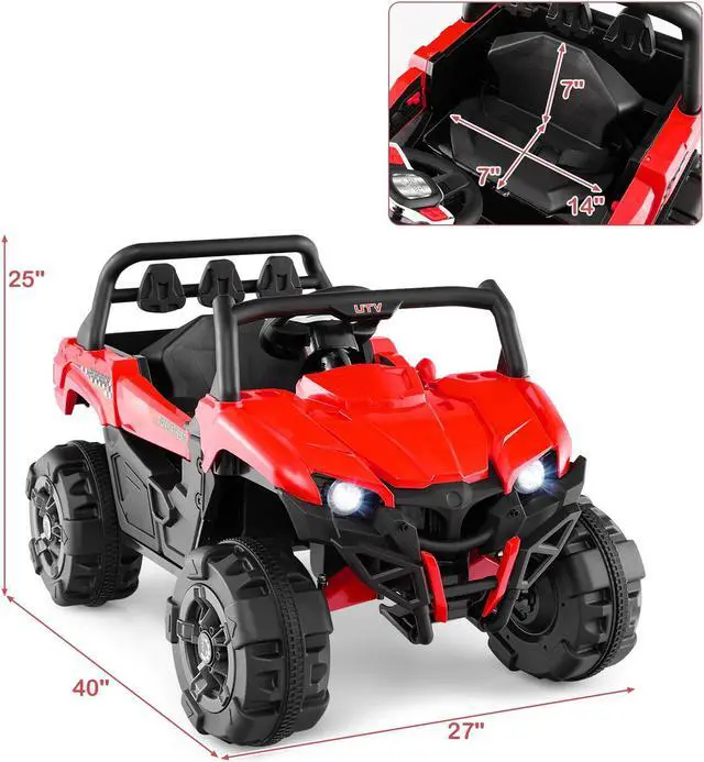 Main image of SlickBlue 12V Battery Powered Electric Vehicle with Remote Control and 3 Speeds