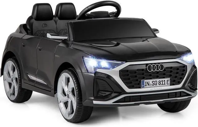 Alt view image 3 of 7 - SlickBlue 12V Kids Ride on Car Licensed Audi SQ8 with Remote Control and 3 Speeds