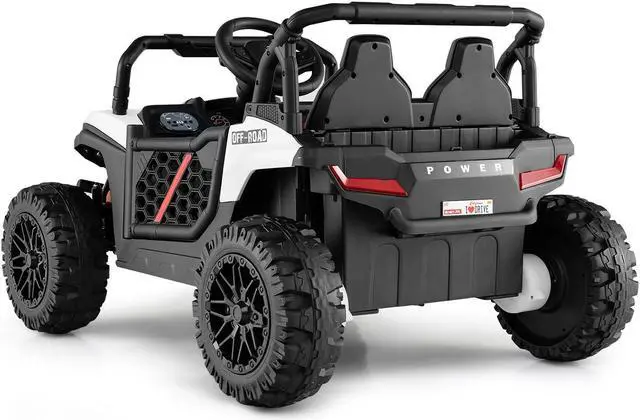 Alt view image 5 of 7 - SlickBlue 12V Kids Ride on Truck Off-Road UTV with Parental Remote and Lights