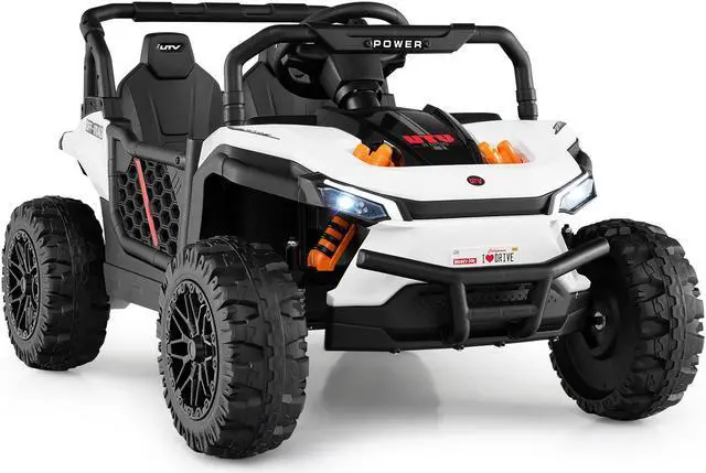 Alt view image 3 of 7 - SlickBlue 12V Kids Ride on Truck Off-Road UTV with Parental Remote and Lights