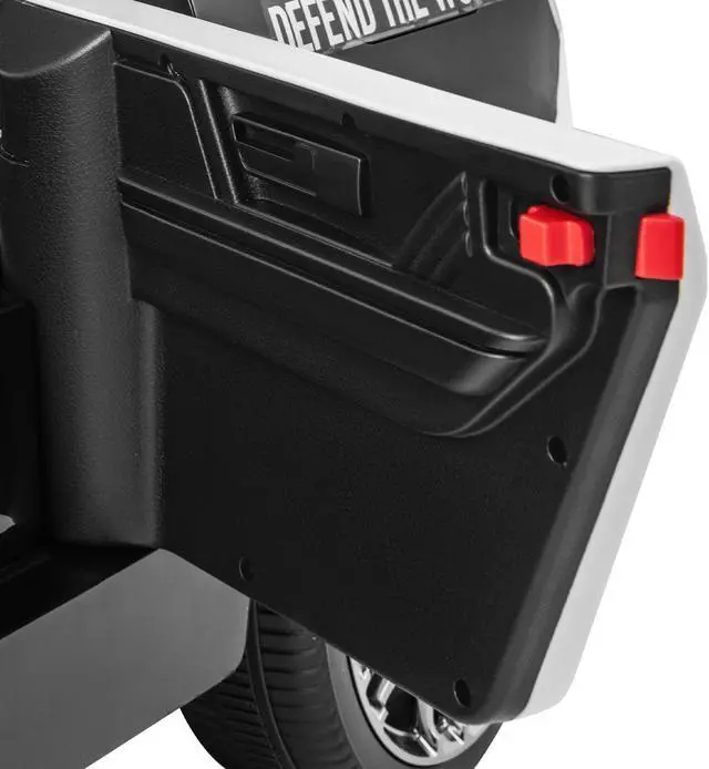 Alt view image 6 of 7 - SlickBlue 12V Kids Ride on Police Car with Remote and Siren Flashing Lights