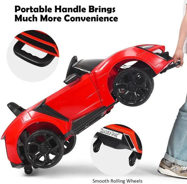 Alt view image 7 of 7 - SlickBlue 12V 2.4G RC Electric Vehicle with Lights