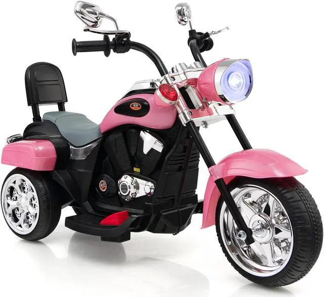 Main image of SlickBlue 6V 3 Wheel Kids Motorcycle