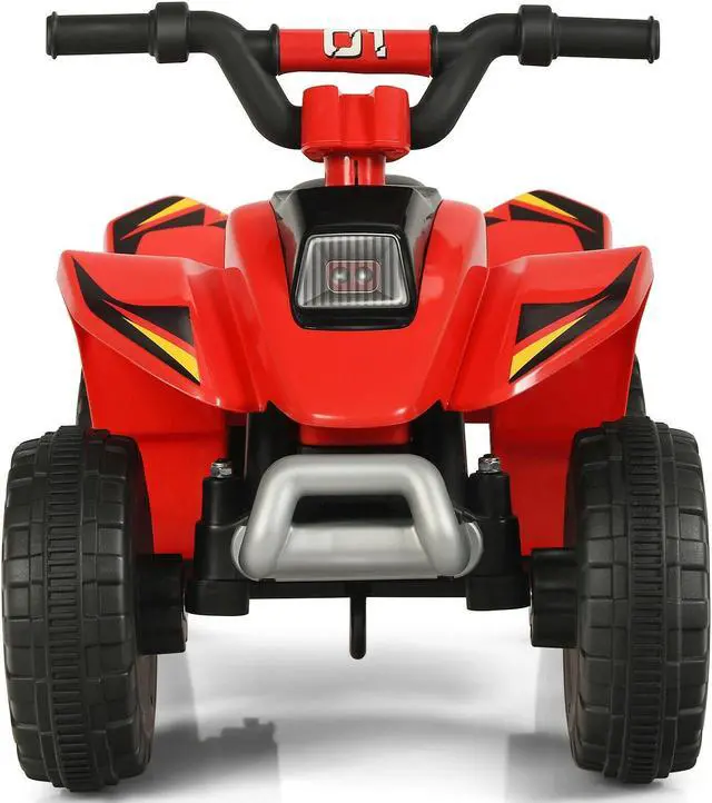Alt view image 4 of 7 - SlickBlue 6V Kids Electric ATV 4 Wheels Ride-On Toy