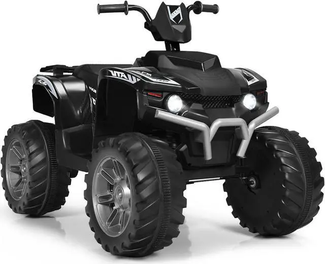 Main image of SlickBlue 12V Kids Ride on ATV with LED Lights and Treaded Tires and LED lights
