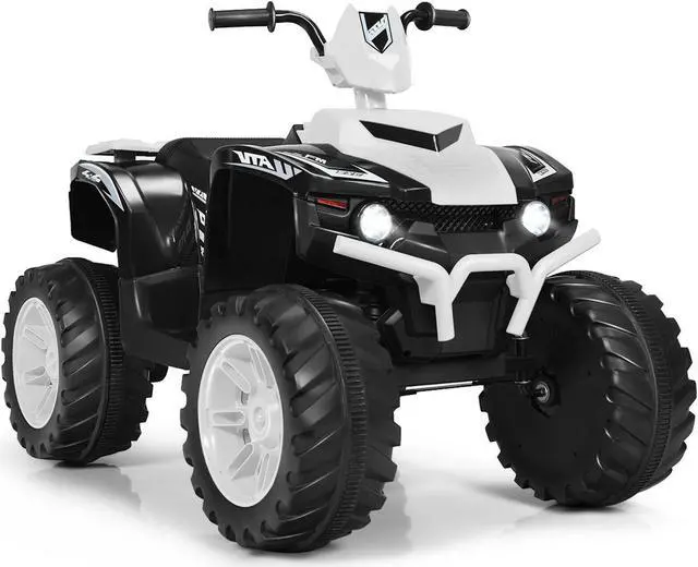 Main image of SlickBlue 12V Kids Ride on ATV with LED Lights and Treaded Tires and LED lights