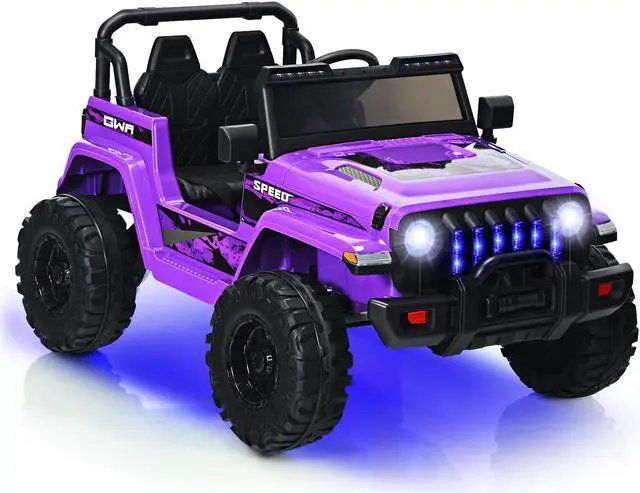Alt view image 3 of 7 - SlickBlue 12V Kids Ride-on Jeep Car with 2.4 G Remote Control