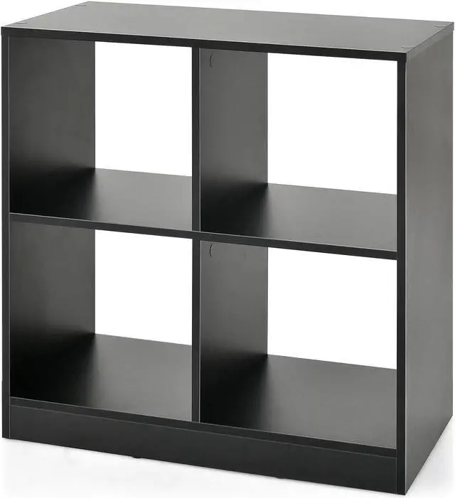 Main image of SlickBlue 4-Cube Kids Bookcase with Open Shelves